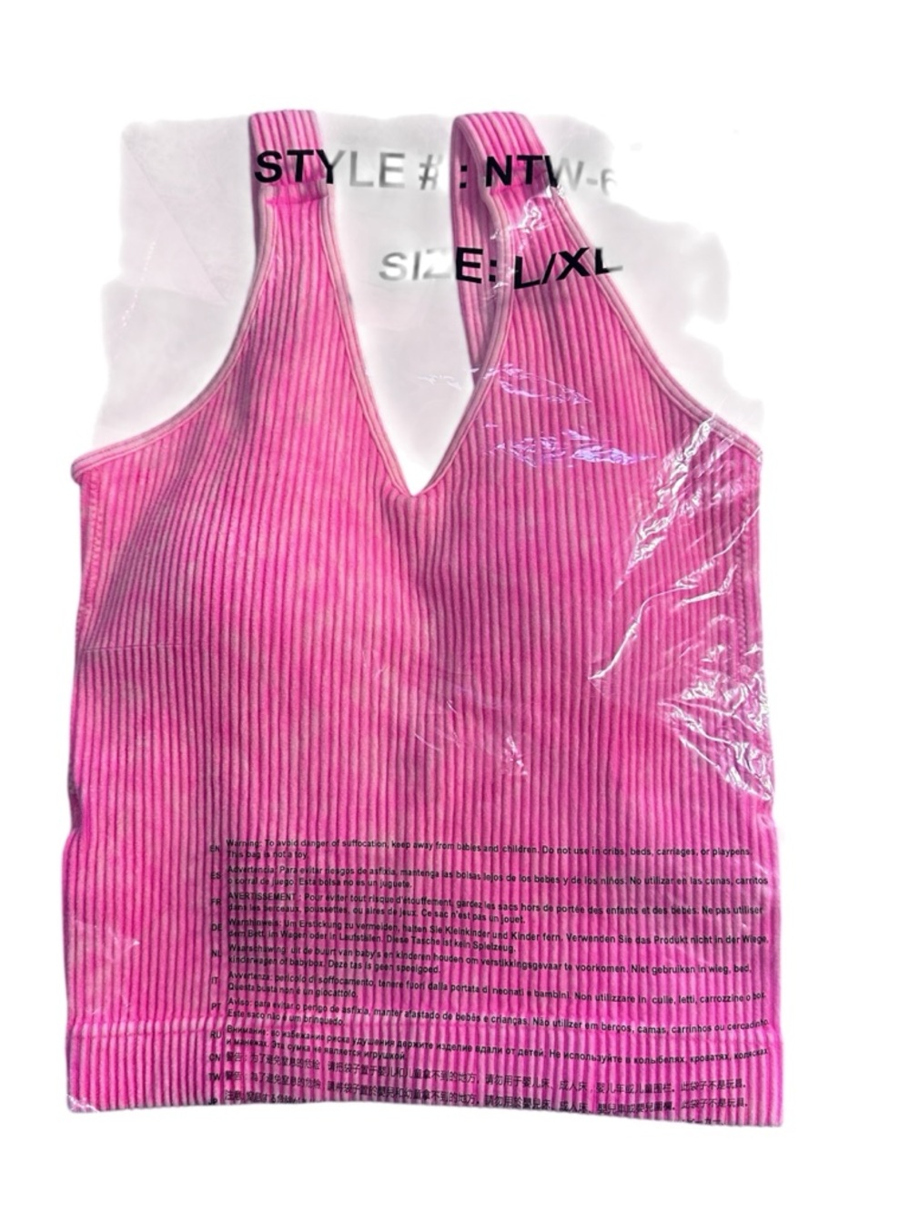 NWOT Zenana ribbed crop tank.